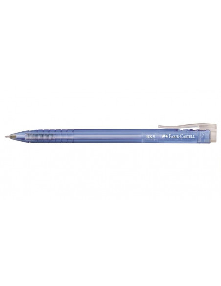 FC545351,ROLLER 0.5MM SEMI-GEL CU MECANISM ALBASTRU RX5 FABER-CASTELL