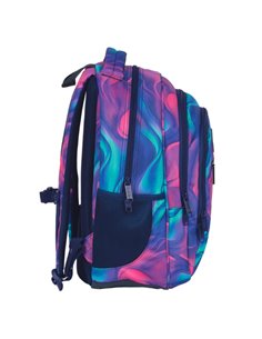 Ghiozdan scoala Derform BackUP PLB6O31, 4 fermoare, 42x30x20 cm, Multicolor 2