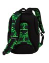 Ghiozdan scoala Derform BackUP PLB7P64, 4 fermoare, 39x27x20 cm, Pixel gaming