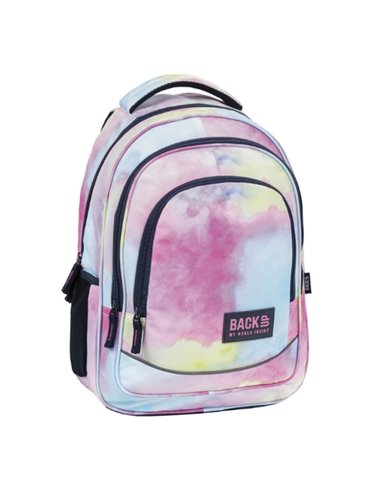 Ghiozdan scoala Derform BackUP PLB5X29, 3 fermoare, 42x30x20 cm, Summer Vibes