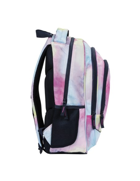 Ghiozdan scoala Derform BackUP PLB5X29, 3 fermoare, 42x30x20 cm, Summer Vibes