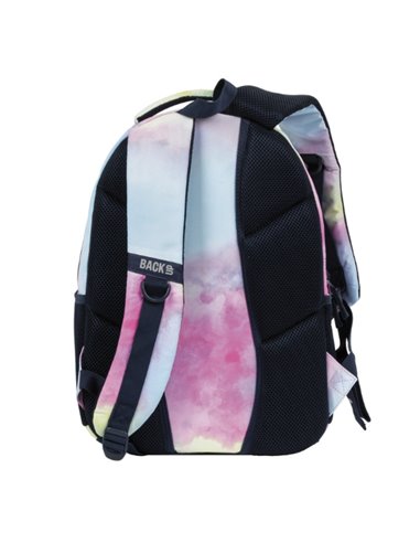 Ghiozdan scoala Derform BackUP PLB5X29, 3 fermoare, 42x30x20 cm, Summer Vibes
