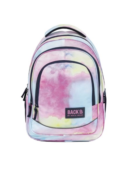 Ghiozdan scoala Derform BackUP PLB5X29, 3 fermoare, 42x30x20 cm, Summer Vibes