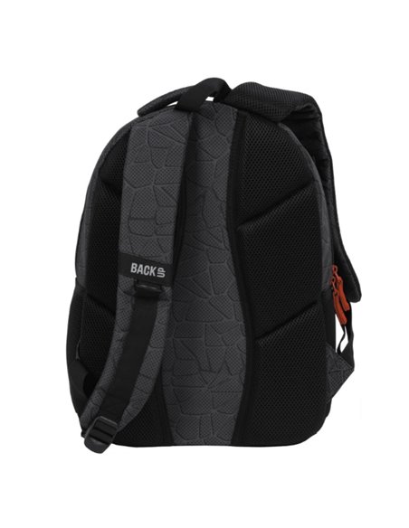 Ghiozdan scoala Derform BackUP PLB5X46, 3 fermoare, 42x30x20 cm, Hi-Tech