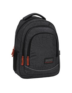 Ghiozdan scoala Derform BackUP PLB5X46, 3 fermoare, 42x30x20 cm, Hi-Tech