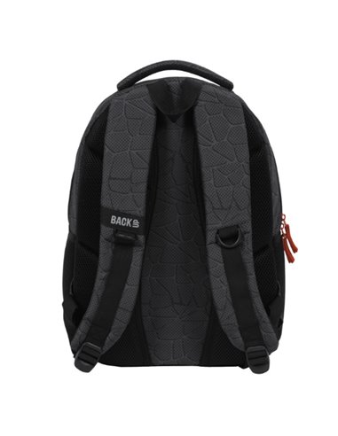 Ghiozdan scoala Derform BackUP PLB5X46, 3 fermoare, 42x30x20 cm, Hi-Tech