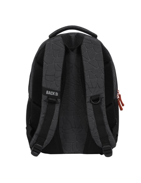 Ghiozdan scoala Derform BackUP PLB5X46, 3 fermoare, 42x30x20 cm, Hi-Tech