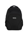 Ghiozdan scoala Derform BackUP PLB7W56, 4 fermoare, 45x32x23 cm, Negru