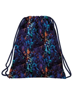 Sac incaltaminte Derform BackUP 6 - A53, 41 x 35 cm, Motiv City Lights