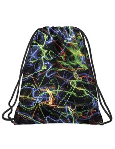 Sac incaltaminte Derform BackUP 5 - A54, 41 x 35 cm, Motiv Lights