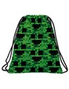 Sac incaltaminte Derform BackUP 7 - A64, 41 x 35 cm, Motiv Pixel gaming