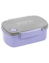 Cutie sandwich Derform BackUP 7 - B33, 19 x 13 x 7 cm, Mov/Gri