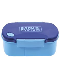Cutie sandwich Derform BackUP 5 - B58, 19 x 13 x 7 cm, Albastru 2