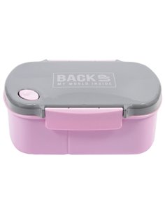 Cutie sandwich Derform BackUP 5 - B36, 19 x 13 x 7 cm, Roz/Gri 2