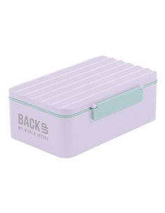 Cutie sandwich Derform BackUP 6 - C39, 19 x 13 x 7 cm, Mov/Verde deschis