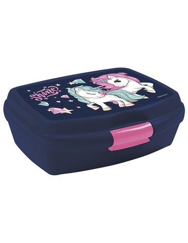 Cutie sandwich Derform SJR14, 17 x 13.5 x 6 cm, Motiv unicorn