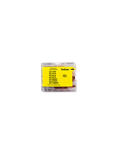 LC-970Y-EP-1879,Cartus cerneala Brother Compatibil LC1000/LC970/LC960 Y ink