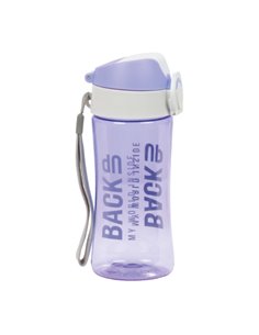 Sticla apa Derform BackUP 7 - A33, 0.4 L, Violet pastel
