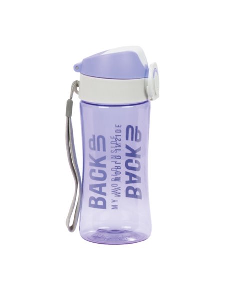 Sticla apa Derform BackUP 7 - A33, 0.4 L, Violet pastel