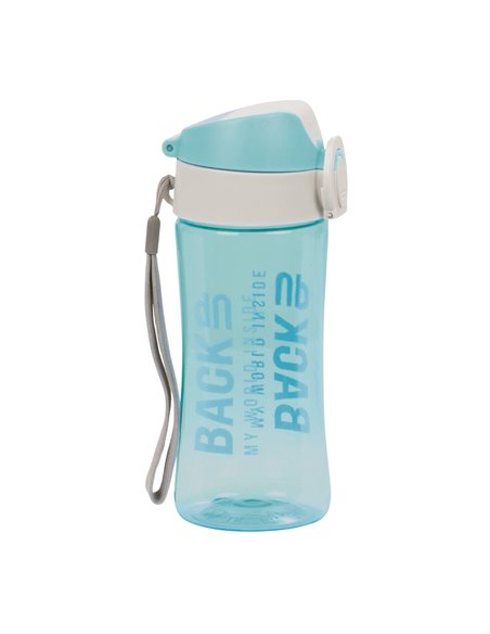 Sticla apa Derform BackUP 4 - A38, 0.4 L, Turcoaz pastel