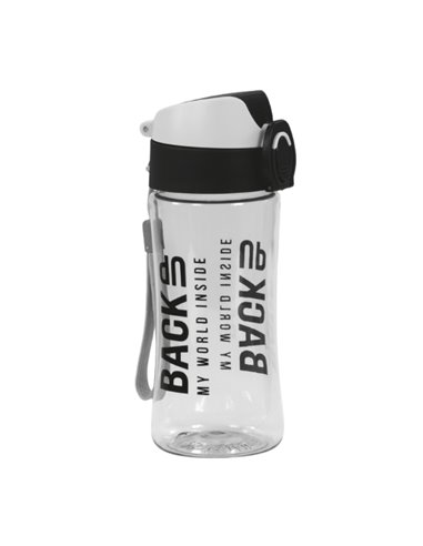 Sticla apa Derform BackUP 7 - A56, 0.4 L, Gri