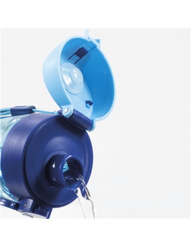Sticla apa Derform BackUP 7 - A58, 0.4 L, Albastra