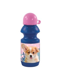 Sticla apa Derform Cleo&Frank, 330 ml, Motiv dog