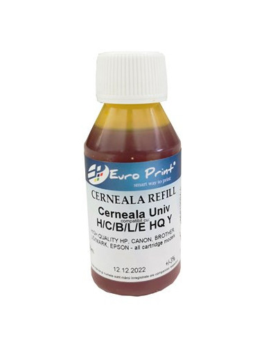 UNIVERSALA-EP-9841,Cerneala compatibila HP Universala HQ Y - 100ml