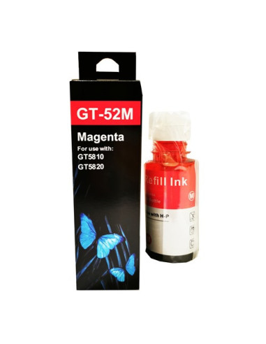 GT-51-EP-7630,Cerneala compatibila HP GT52 - Magenta 70ml