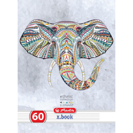 Caiet Herlitz A4 60 File Dictando Ethnic Animals Caiet Herlitz A4 60 File Dictando Ethnic Animals