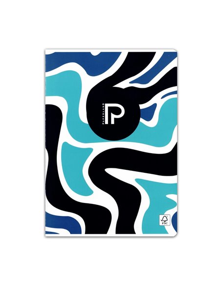 Caiet A4 Paperland, 48 file, 80g/mp, dictando, coperta carton lucios, Gama select