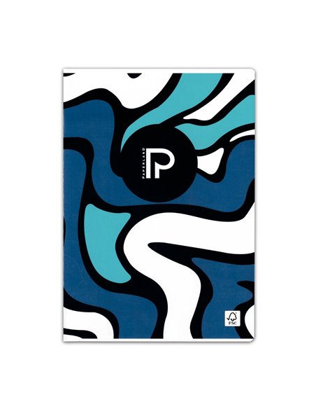Caiet A4 Paperland, 48 file, 80g/mp, matematica, coperta carton lucios, Gama select