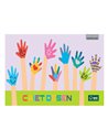 Caiet desen A4 Paperland, 24 file, 70g/mp, orizontal (landscape), coperta carton