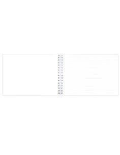 Caiet biologie A4 cu spira Paperland, 36 file, 80g/mp, orizontal (landscape), coperta carton 2