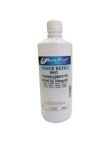 TN2000-EP-10091,Toner Refil Brother Compatibil TN2000/TN3170/TN3280 B195 100g by Integral