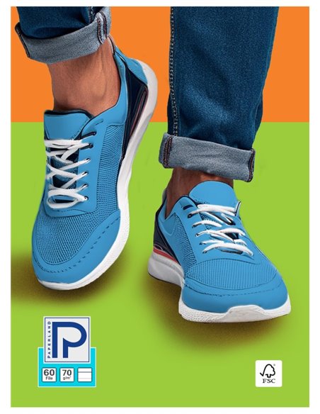 Caiet A4 Paperland, 60 file, 70g/mp, dictando, coperta lucioasa, Motiv steps