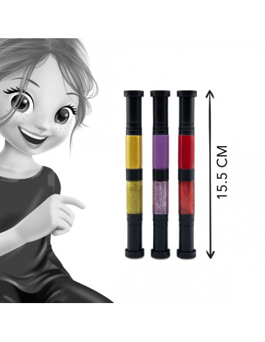BKPS101-MG,Creion Arta Pentru Unghii - Auriu