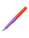 Stilou Faber-Castell Poly Pen Flow FC241019, penita M, Violet/Portocaliu gradient