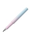 Stilou Faber-Castell Poly Pen Flow FC241017, penita M, Bleu/Roz gradient