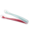 VU450408-MG,2 lingurite din silicon moale Girafa Sophie