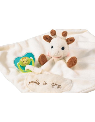 VU260133-MG,Batistuta Doudou Suport Suzeta Girafa Sophie