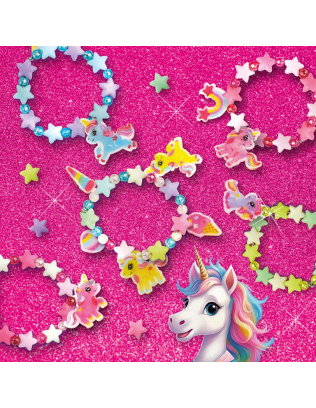 SA14748-MG,Bratari Cu talismane- Unicorni