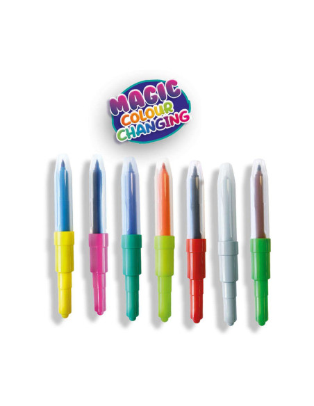 SA00283-MG,Carioci cu Aerograf-Schimbarea Magica a Culorii