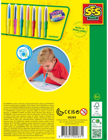 SA00283-MG,Carioci cu Aerograf-Schimbarea Magica a Culorii