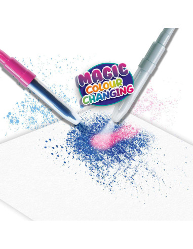 SA00283-MG,Carioci cu Aerograf-Schimbarea Magica a Culorii