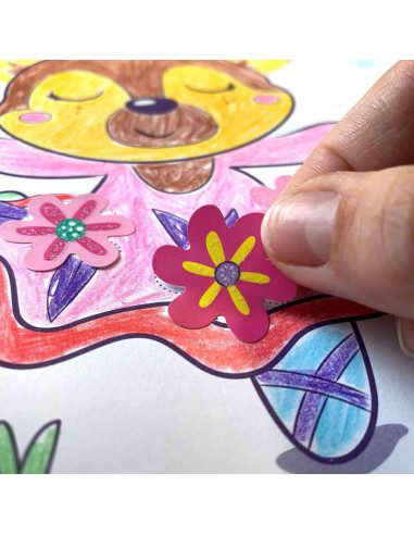 SA00117-MG,Carte de Colorat cu Activitati 3 in 1 Unicorn