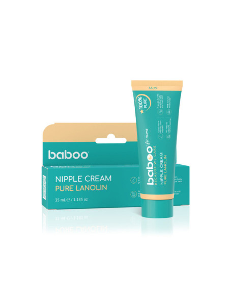 BA2-020-MG,Crema Pentru Mameloane Cu Lanolina Pura 35 ml Baboo