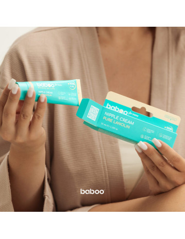 BA2-020-MG,Crema Pentru Mameloane Cu Lanolina Pura 35 ml Baboo