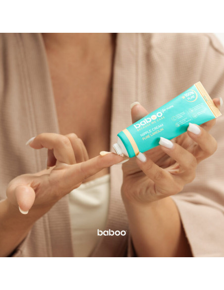 BA2-020-MG,Crema Pentru Mameloane Cu Lanolina Pura 35 ml Baboo