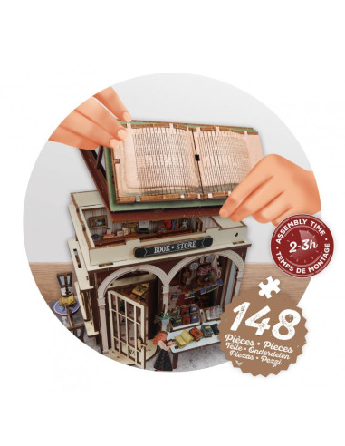 BK68074-MG,Diorama - Biblioteca